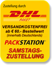 Wir versenden mit DHL aus Berlin