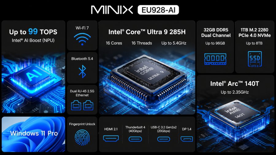 MINIX Elite EU928-AI