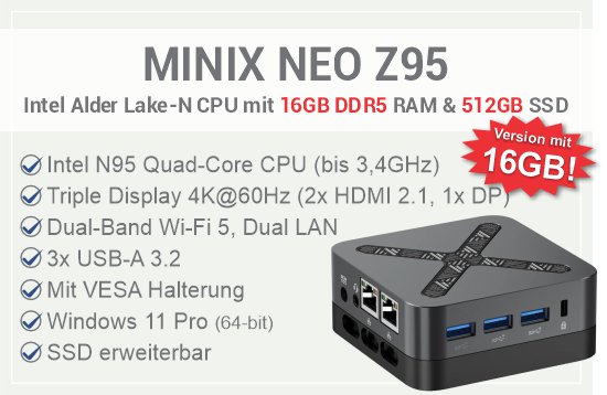 MINIX NEO Z95 Mini-PC