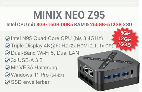 MINIX NEO Z95 Mini-PC