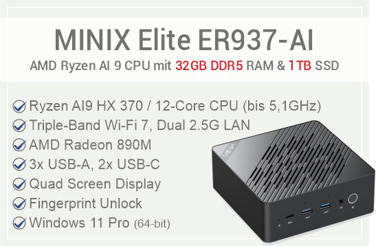 MINIX Elite ER937-AI Mini-PC