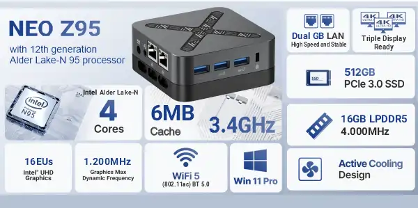 MINIX NEO Z95 Mini PC