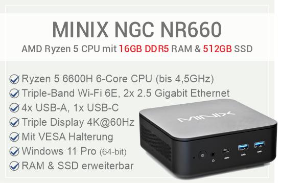 MINIX NGC NR660 Mini-PC