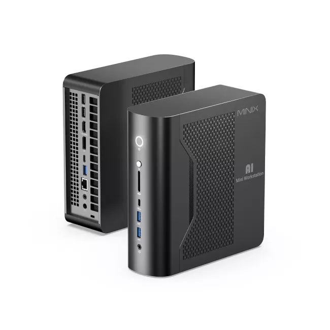 Preview: MiniX Elite ER939-AI Mini Workstation, 2TB SSD, 128GB DDR5 RAM, 16-Core AMD Ryzen AI Max+ 395, Win 11 Pro