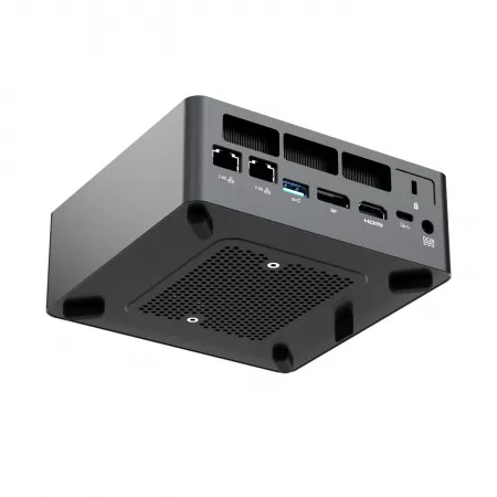 MiniX Elite ER937-AI Mini PC, 1TB SSD, 32GB DDR5 RAM, 12-Core AMD Ryzen AI 9 HX 370, Win 11 Pro
