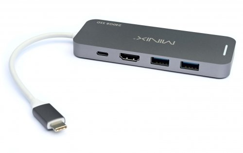 MINIX NEO S2 Storage USB-C Multiport 240GB SSD Speicher Hub