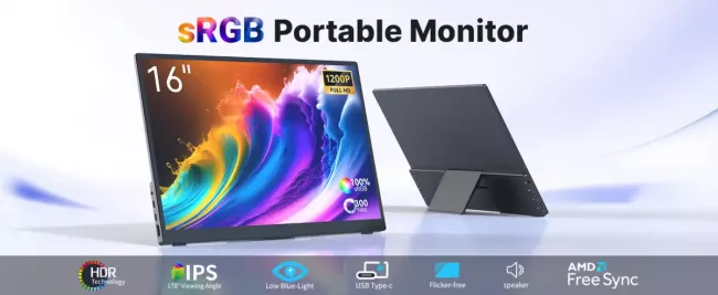 MINIX SF16T mobiler Touchscreen IPS Monitor 16"