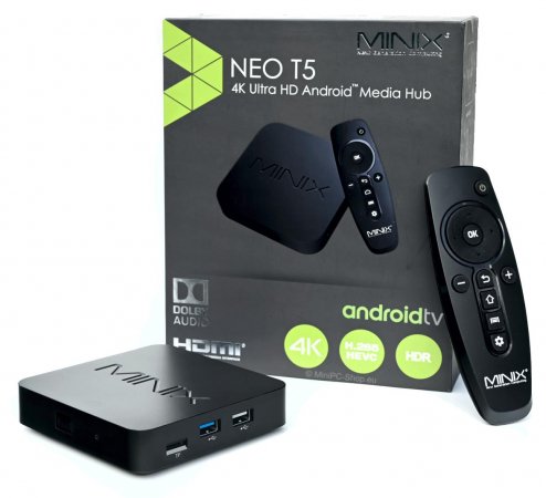 MiniX NEO T5 Android TV Box 16GB/2GB Packshot
