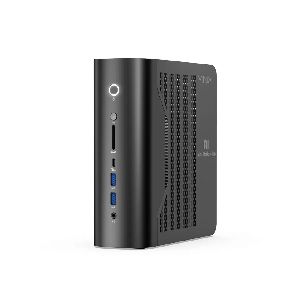 MiniX Elite ER939-AI Mini Workstation, 2TB SSD, 128GB DDR5 RAM, 16-Core AMD Ryzen AI Max+ 395, Win 11 Pro