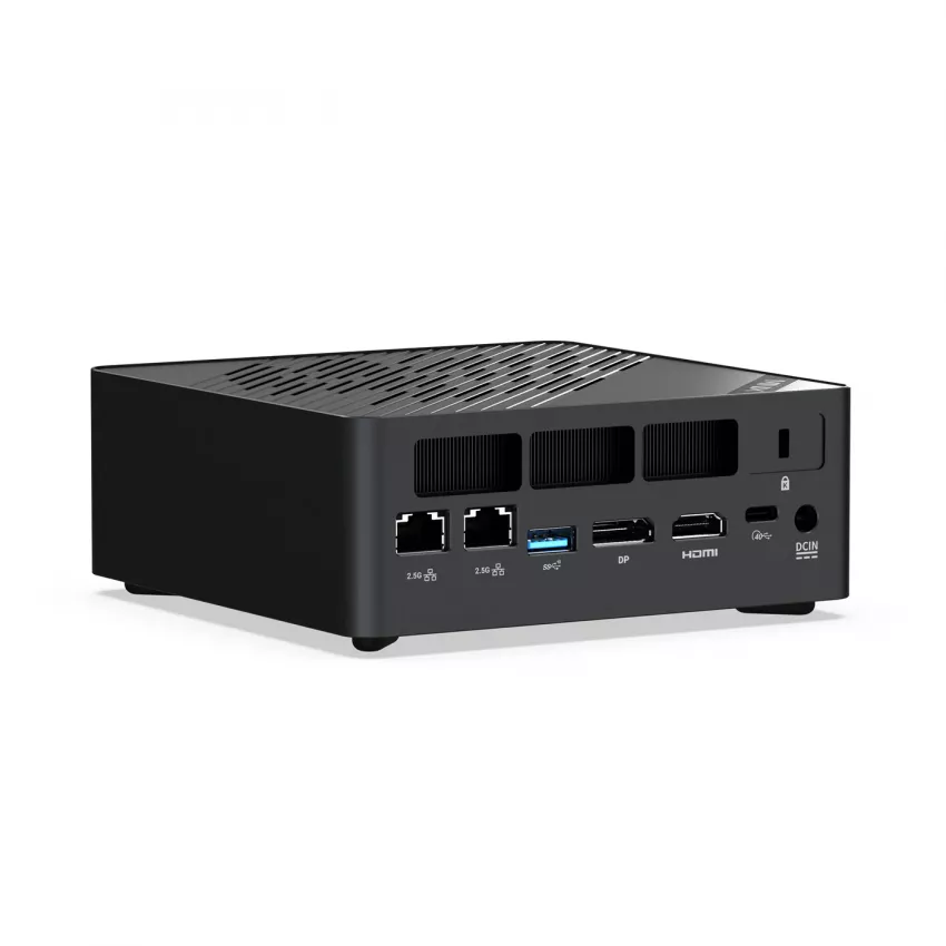 MiniX Elite ER937-AI Mini PC, 1TB SSD, 32GB DDR5 RAM, 12-Core AMD Ryzen AI 9 HX 370, Win 11 Pro