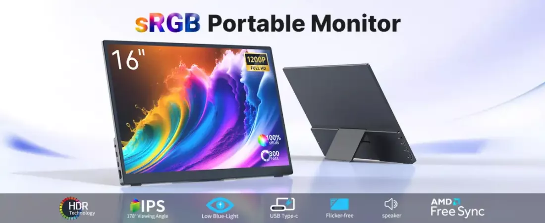 MINIX SF16T mobiler Touchscreen IPS Monitor 16"